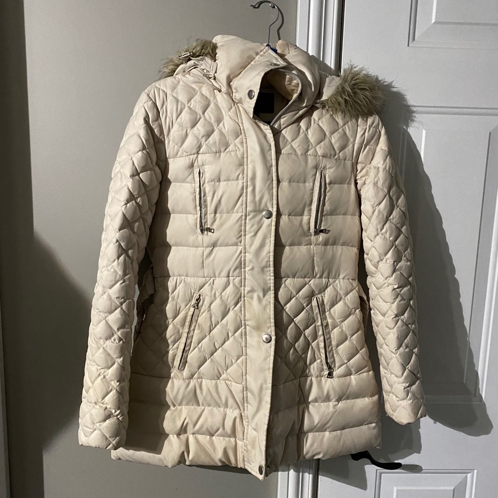 Beige Women’s Pea Coat